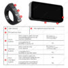 81f21f9c2f3c4677 Portable 6.25 inch IP67 Waterproof Motorcycle GPS Navigation Wireless Carplay Android Auto DVR Drive Recorder Moto Monitor WIFI