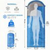Sleeping Bags for Adults Kids，Lightweight Waterproof Compact Sleeping Bag with Stuff Sack for Warm Camping Cold Hiking Traveling Outdoor Activities