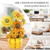 1009PCS Suower Building Blocks wer Bouquet Vase Model Bricks Set Idea Home Decoration Kids Educational Toys Holiday Gifts