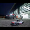 824a50f492d7ecaa 911Rsr 1580PCS 1:10 Assembled Electric Model Remote Control Lights Building Blocks Sports Car Boy Toy