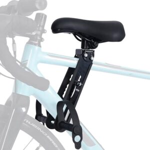 8256deea17f68e53 Front-Mounted Bicycle Seat, Child Bicycle Frame, Outdoor Parent-Child Frame Seat for 2-5 Year Old Kids