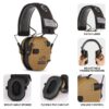 Earmuffs Headphones for Shooting Electronic Hearing Protection Ear Protect Noise Reduction Active Hunting Headphone