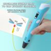 8290d3687335218f USB 3D Printing Pen DIY Drawing 9M PLA Filament Three-dimensional Graffiti Toys Art Tools For Kids Birthday Christmas Day Gift