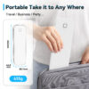 Portable Mini No Ink Printing A4 for Phone PC Tattoo Transfer Printer or 5PK Thermal Paper Rolls