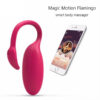Flamingo APP Bluetooth Vibrating Egg Magic Motion Vibrator Vibrating Ball G-spot Massager Clitoris Stimulator Sex Toy For Woman