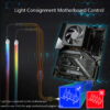 RGB LED Strip AURA Sync 5V 3 PIN ARGB Flexible Light Atmosphere Decorations for PC Case Chassis