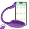 82f50a278747da28 APP Remote Control G-spot Panty Vibrator, Pink Fun Long Distance Bluetooth Wearable, Rechargerable Adult Sex Toys More Than 10 Vibrations for Women and Couple, Female Toy