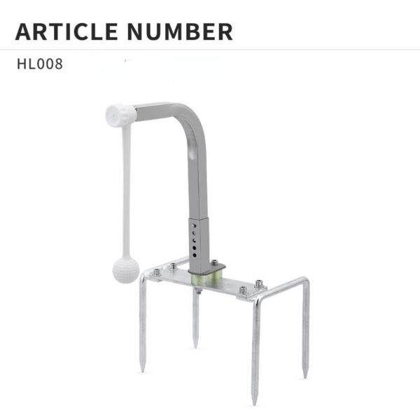 82f8ca04ac59e530 PGM Portable Swing Trainer Inserted Ground Adjustable Height 360 Rotation Golf Practice Beginners Training Aids HL008