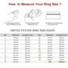 Trumium Sier Wedding Round Zirconia Diamond Full Eternity Stackable Engagement Ring for Women Jewelry 3mm