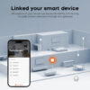 83246d6af914f9b3 Tuya ZigBee WiFi Smart Smoke Detector Alarm Sensor Home Security Fire Protection For Home Security System Via Smart Life APP