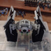 833f62e654ee0087 412Pcs NEW MOC Spaceship Bricks Imperia TIE Fighters Ship Kits Builidng Blocks Starfighter Interceptors DIY Model Toys Gifts