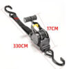 Auto Straps Cargo Tape Retractable Belts Motorcycles Load Lage Strap Ratchet Tensioner Belt For Car