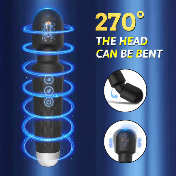 837cf8f18a6d5c59 AV Vibrator Wand Sex Toys for Women 20 Powerful Patterns G Spot Clitoris Stimulation Massager Personal Masturbator Erotic Goods