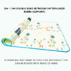 Non-toxic New EPE Environmentally Thick Baby Crawg Folding Carpet Play for Children's Mat Safety Kid Rug Playmat
