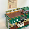 8389c2b459d0537c HUIQIBAO 928PCS MOC Coffee Machine Model Micro Building Blocks Mini Diamond City Friend Bricks Set Children Toys Kids Girl Game