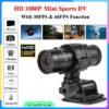 F9 1080P Sport Bicycle Camera DV Video Dash Cam Motorcycle Bike Motion Detect Helmet Camcorder Recorder Support 8-64GB TF Card