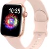 83a8567bd1f5e396 TreasureMax Sport Band Compatible with Apple Watch Bands 38mm 40mm 41mm 42mm 44mm 45mm 49mm,Soft Silicone Strap Compatible for Apple Watch Series 9 Ultra 8 7 6 5 4 3 2 1 SE Men Women Grey 38/40/41MM