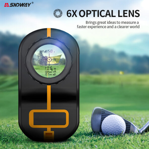 SNDWAY Rangefinder Telescope 600M 1000M 1500M Laser Distance Meter For Hunting Monocular Golf Range Finder Roulette Tape Measure