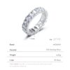 83e88ea34de9eb5c Modian New 100% 925 Sterling Silver Classic Oval Sparkling Finger Ring For Women Luxury AAAAA CZ Wedding Engagement Fine Jewelry