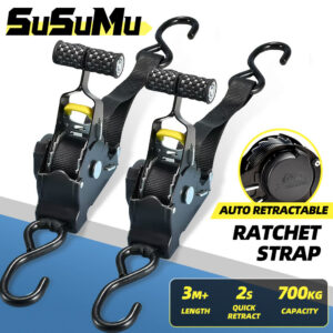 83eb7b6e2d2fa3ad Auto Straps Cargo Tape Retractable Belts Load Lage Tensioner Belt Motorcycles Ratchet Strap For Car