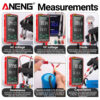 8435cede5877c415 ANENG 683 Smart Multimeter High-end Touch 6000 Counts Multimetro Test Rechargeable Multitester AC/DC Voltage Tester Current Tool