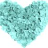 1000 Pcs Artificial Silk Rose Petals Decoration Wedding Party Turquoise Blue