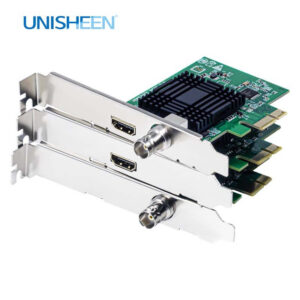 UNISHEEN Vmix OBS Streaming Live Broadcast HD PCIe 1080P ux SDI HDMI Video Capture Card