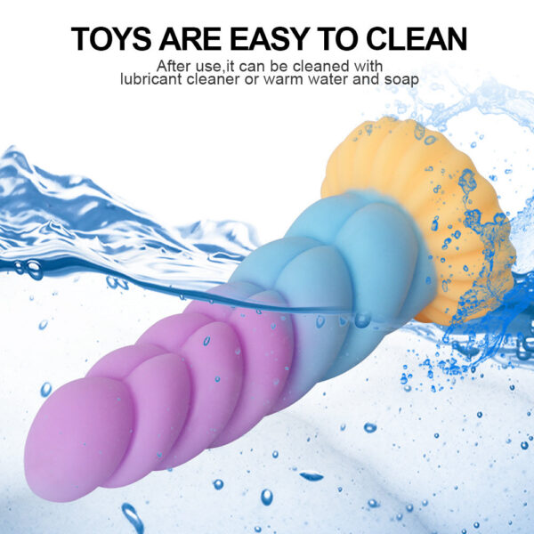 Silicone Anal Dildo Big Soft Sexy Butt Plug Beads Annal Dilator Men Buttplug Funny Adult Sex Toys For Women
