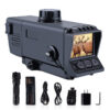 Night Vision Rifle Scope IR850 MOA Recording and Range Finder Infrared Tactical monocular with Crosshair