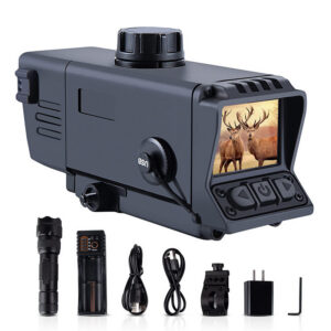 8464b58401a4af59 Night Vision Rifle Scope IR850 MOA Recording and Range Finder Infrared Tactical monocular with Crosshair