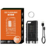 84907e6bafb5a330 Mini Portable Key LED Flashlight TYPE C Rechargeable Camping Hiking Lantern High Power Luminous Flash Light Pocket Torch