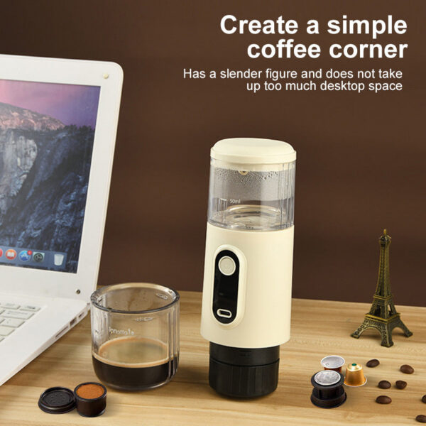 84b5faaccc65ba9b NEW Wireless Small Portable Italian Coffee Electric Concentrated Capsules hine For Home Outdoor Fast Charge