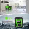 84cb1a16e63b4b09 Hilda 2 Mini Lines Level Self Levelling Green Beams Laser Horizontal & Vertical Cross-Line