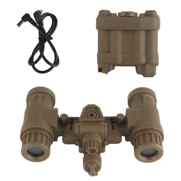 AN/PVS31 Dual-Tube  Binocular Night Vision Goggles Dummy Props Airsoft Helmet Accessories Model for Hunting Cosplay