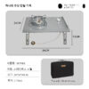 850cce5aaefdc029 Half Unit IGT Stove For Igt table Outdoor Camping cooking BBQ IGT Stove With Windpoor ring, Multifunction