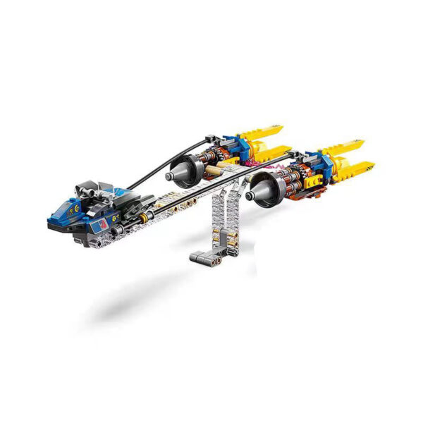 8557a2cd4423191f Hot Toys Anakin’s Podracer set 75258 MOD Building Blocks Movies and Game Spacecraft Assemble Brick Model For Kids Birthday Gifts