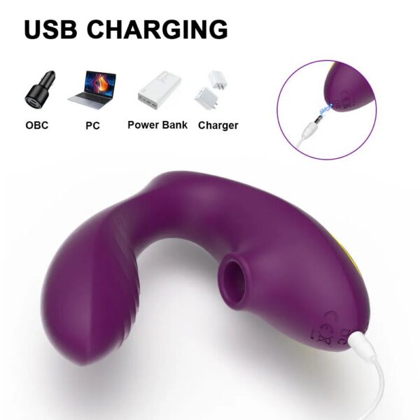 10 Speeds Vagina Sucking Vibrator Vibrating Sucker Oral Suction Clitoris Stimulator Erotic Sex Toy for Women Sexual Wellness