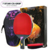 85596903df7fceef LOKI DRAGON Series Table Tennis Racket Professional Offensive Ping Pong Racket Paddle Bat 5 Wood 2 Carbon 6/7/8/9/10 Stars