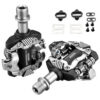 8567ce56860b91dc RACEWORK MTB Pedal Self-Locking SPD Pedals Mountain Bike Cleats Bearing Footrest Bicycele Parts
