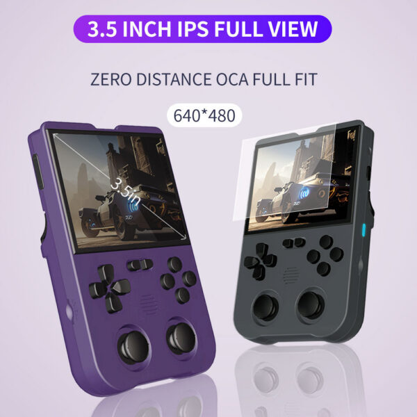 The new XU10 handheld console RK3326S 3.5-inch open-source portable retro video game player for New Year's gifts