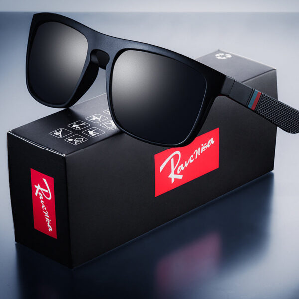 Fashion Square Vintage Polarized Sunglasses Men Women Retro Driving Fishing Sun Glasses UV400 Eyewear