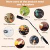 85972d6167924cd9 Kits Shrub Grass Killer Gas Garden Connection Propane Tank Weed Burner Torch Hose Adapter