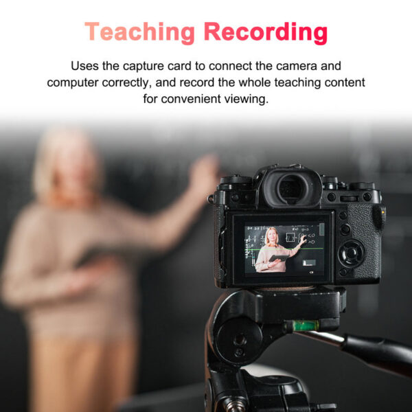 ezcap316 Dual CAM k High Definition Video Capture Card 1080p 60fps For PS4 PS5 PC Camcorder Live Streaming Game Recording