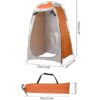 859ba2ea1bccfe9b Portable Beach Shower Toilet Changing Privacy Tent Sun Rain Shelter with Window Outdoor Camping Bathroom