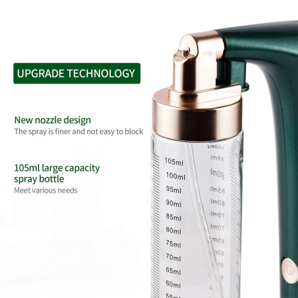 85aa2aa0bb2fa949 105ML Airbrush Portable 0.0012mm Nano Oxygen Sprayer Upgraded Nozzle Mini Air Compressor Facial Moisturizing Hydrating hine