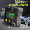 85cfb144e3eb807f NEW 4-Side Magnetic Digital Angle Gauge With Laser Electronic Protractor Horizontometer Inclinometer Angle Ruler Slope Measuring