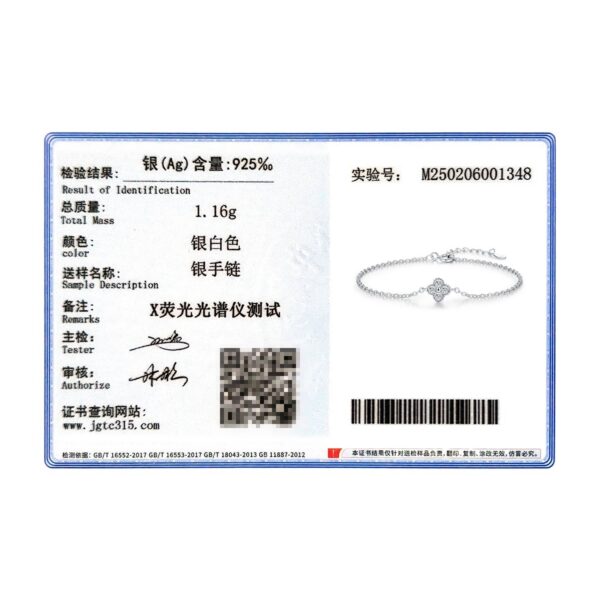 MODIAN 925 Sterling Silver Exquisite Lucky Four Leaf Clover CZ Link Chain Stackable Sweet Bracelet For Women Daily Fine Jewelry