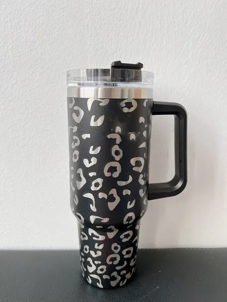 40oz Chocolate Gold Black Chroma TieDye Adventure Quencher H2.0 Tumbler Cups Handle Insulated Travel Lids Straw Stainless Steel Water Bottles With 1:1 0320