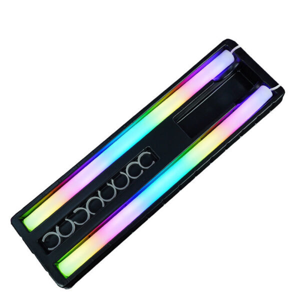 85f436ae07e81022 2pcs Liquid Light-emitting Aura Sync Luminous Water Coog Tube Silicone DIY 5V 3PIN ARGB PC Case Decorative