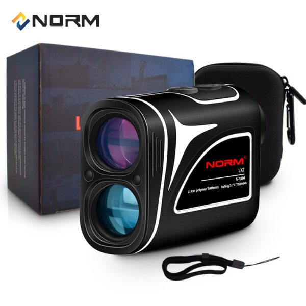 NORM Professional Laser Distance Meter Golf RangeFinder with Slope Trectory Compensation